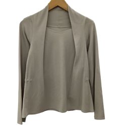 JURGEN LEHL ヨーガンレール レディース カットソー SIZE M J0164UB531 グレージュ Bランク