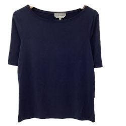 MAX MARA マックスマーラー レディース カットソー SIZE M ネイビー Bランク
