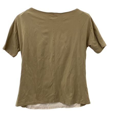 Y's ワイズ レディース カットソー SIZE 3 ベージュ×アイボリー