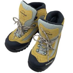 mont･bell モンベル トレッキングシューズ SIZE 22.5cm カーキ×グレー×ブラック Bランク