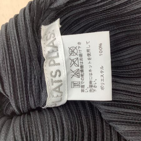 ISSEY MIYAKE イッセイミヤケ PLEATS PLEASE ノースリーブワンピース SIZE 4 PP93-JH414 ブラック