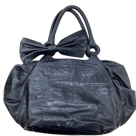 sportmax スポーツマックス レディース ハンドバッグ リボン付き ブラック