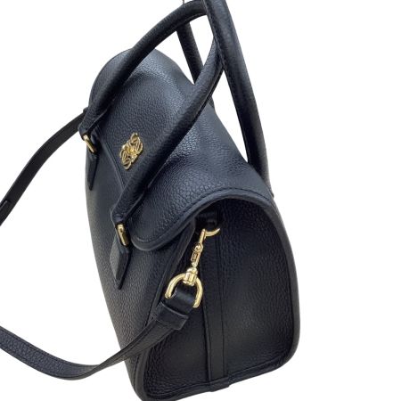 LOEWE ロエベ レディース ２WAYバッグ アラモ28 レザー ブラック