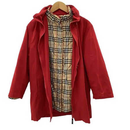 Burberrys バーバリーズ ジャンパー リバーシブル ジャケット付き SIZE 38 レッド