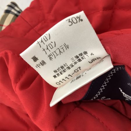 Burberrys バーバリーズ ジャンパー リバーシブル ジャケット付き SIZE 38 レッド