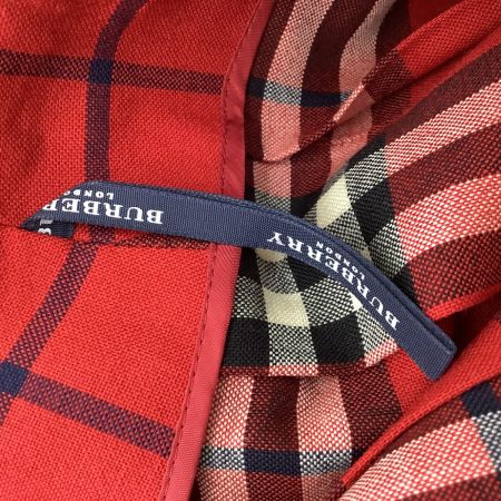 BURBERRY LONDON バーバリーロンドン レディース スカート SIZE 42 チェック レッド