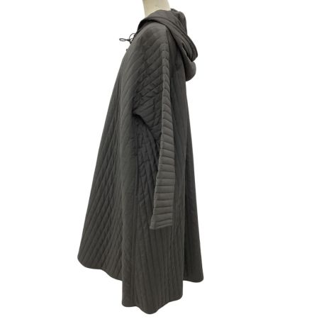 JURGEN LEHL ヨーガンレール レディース キルティング ロングコート SIZE M グレー