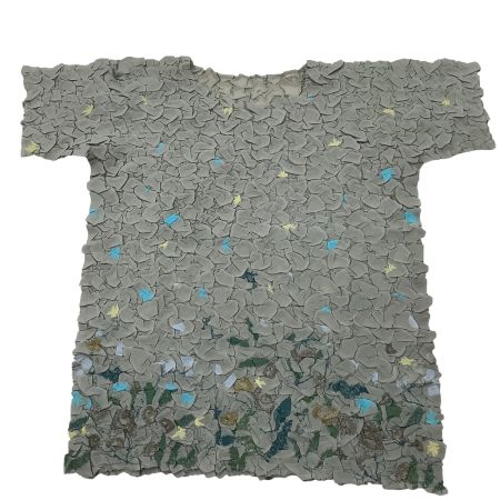 ISSEY MIYAKE イッセイミヤケ 変形 カットソー SIZE ２ IM22FJ955 ベージュ