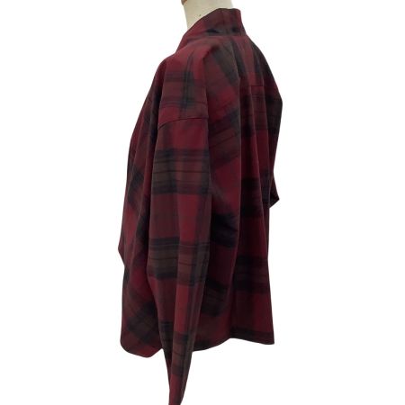 ISSEY MIYAKE イッセイミヤケ レディース ボレロ チェック SIZE M VG13810 レッド