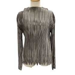 ISSEY MIYAKE イッセイミヤケ レディース 変形 ギザギザ カットソー SIZE ２ IM24FJ981 ベージュ Bランク