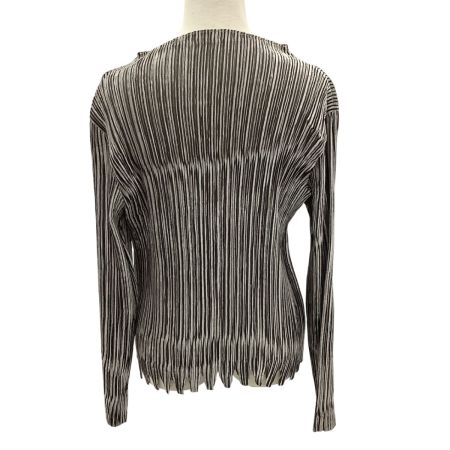 ISSEY MIYAKE イッセイミヤケ レディース 変形 ギザギザ カットソー SIZE ２ IM24FJ981 ベージュ