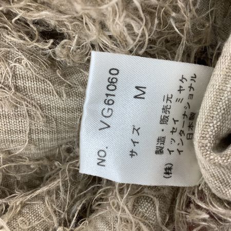 ISSEY MIYAKE イッセイミヤケ ジャケット SIZE M VG61060 ベージュ
