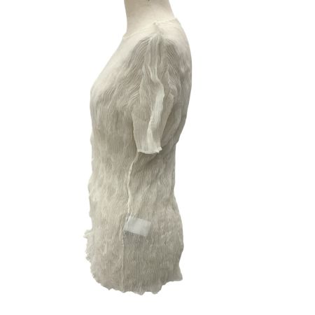 ISSEY MIYAKE イッセイミヤケ レディース 波プリーツ SIZE 1 IM71-FJ502 ホワイト