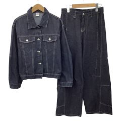 CRAMMY クラミー メンズ レディース デニム セットアップ SIZE M Bランク