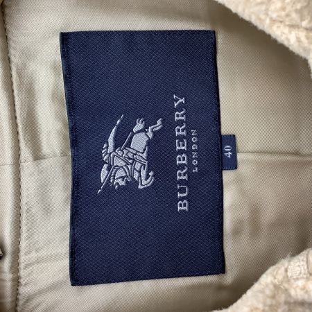 BURBERRY LONDON バーバリーロンドン レディース ショートダッフルコート SIZE 40 ベージュ