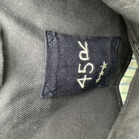 45rpm 45アールピーエム メンズ トレンチコート SIZE 3 インディゴ