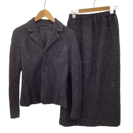 JURGEN LEHL ヨーガンレール レディース ジャケット スカート セットアップ SIZE M ブラック