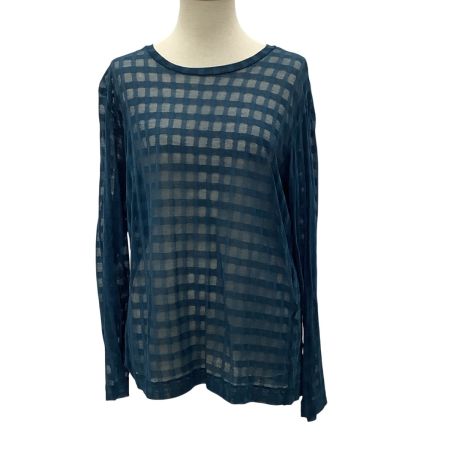 ISSEY MIYAKE イッセイミヤケ レディース セットアップ 3点(カットソー、スカート、カーディガン) SIZE 2 PE81-JJ149 ブルー