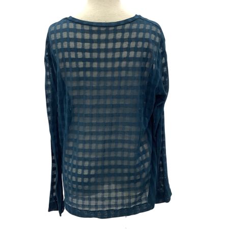 ISSEY MIYAKE イッセイミヤケ レディース セットアップ 3点(カットソー、スカート、カーディガン) SIZE 2 PE81-JJ149 ブルー