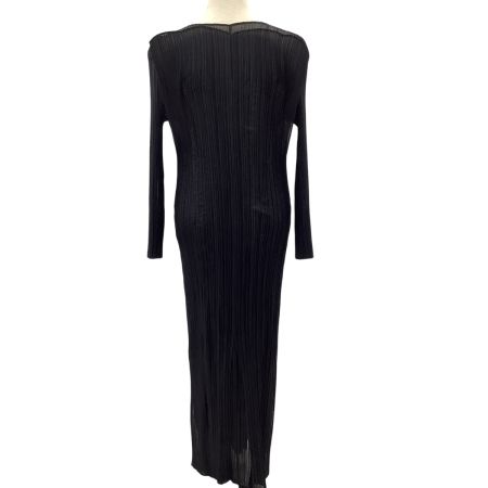 ISSEY MIYAKE イッセイミヤケ プリーツ 変形 ワンピース SIZE M IM92-FH922 ブラック