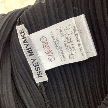 ISSEY MIYAKE イッセイミヤケ プリーツ 変形 ワンピース SIZE L IM61-FH925 ブラック