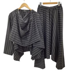 ISSEY MIYAKE イッセイミヤケ レディース 変形 セットアップ SIZE M グレー Bランク