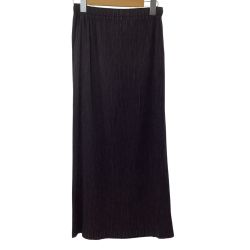ISSEY MIYAKE イッセイミヤケ レディース プリーツ スカート SIZE 2 IF44FG425 ブラック Bランク