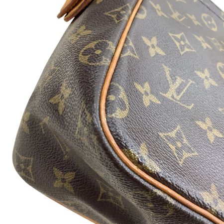 LOUIS VUITTON ルイヴィトン モノグラム ヴィバシテGM ショルダーバッグ ブラウン