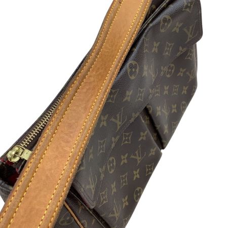 LOUIS VUITTON ルイヴィトン モノグラム ヴィバシテGM ショルダーバッグ ブラウン