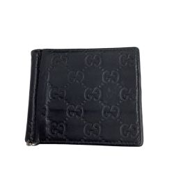 GUCCI グッチ 財布 マネークリップ ブラック Bランク
