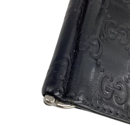 GUCCI グッチ 財布 マネークリップ ブラック