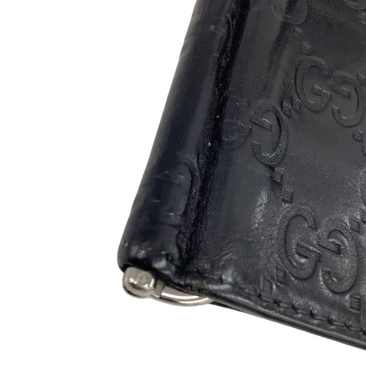 GUCCI グッチ 財布 マネークリップ ブラック - 中古バッグ・財布小物
