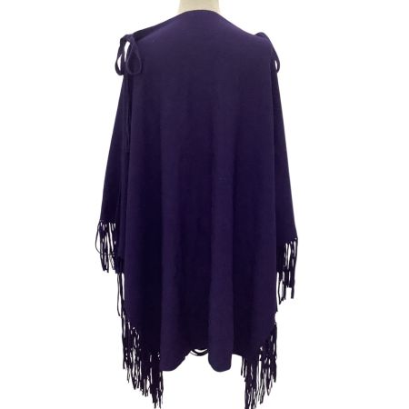ISSEY MIYAKE イッセイミヤケ レディース ポンチョ SIZE 2 IM93KO553 パープル