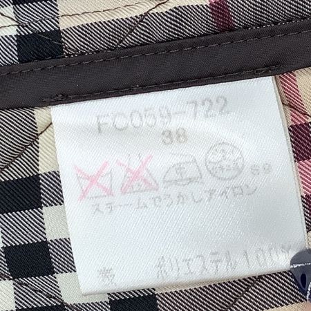 BURBERRY LONDON バーバリーロンドン レディース キルティングジャケット SIZE 38 ブラウン