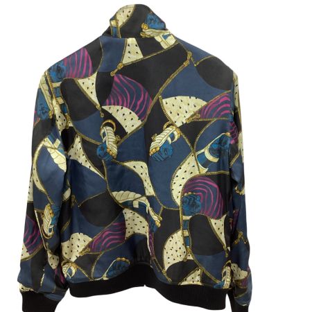glamb グラム ×ジョジョの奇妙な冒険 ジャンパー SIZE 0 ネイビー