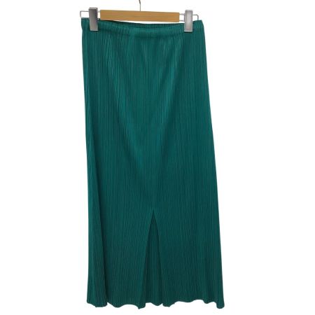 ISSEY MIYAKE イッセイミヤケ PLEATS PLEASE スカート SIZE 2 グリーン