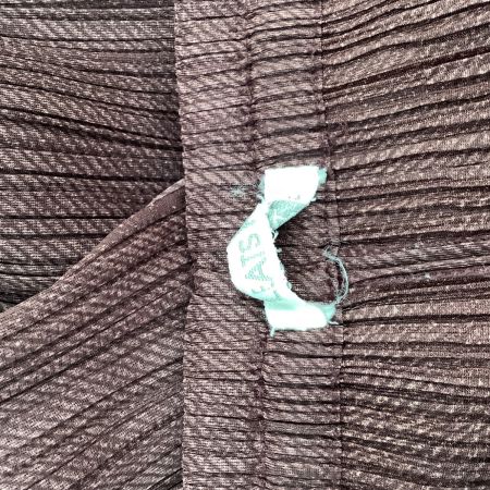 ISSEY MIYAKE イッセイミヤケ PLEATS PLEASE パンツ  ワインレッド