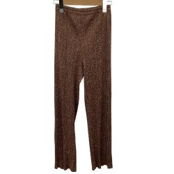 ISSEY MIYAKE イッセイミヤケ PLEATS PLEASE パンツ SIZE 2 PP84-JF443 ブラウン Bランク