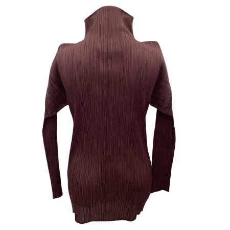 ISSEY MIYAKE イッセイミヤケ PLEATS PLEASE カットソー SIZE 3 PP73JK204 ワインレッド