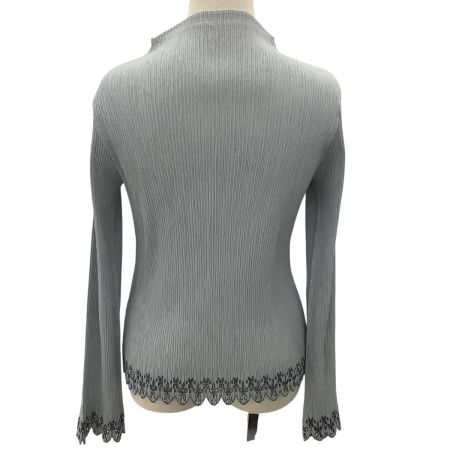ISSEY MIYAKE イッセイミヤケ プリーツ カットソー SIZE 3 IM12-FJ902 グレー
