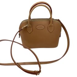 Somes Saddle ソメスサドル レディース ミニ ２WAYバッグ ショルダーバッグ ハンドバッグ レザー キャメル Bランク