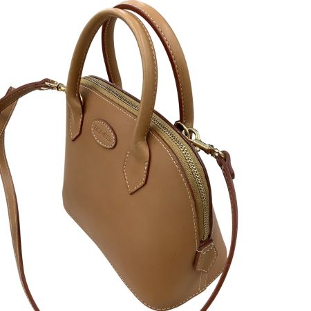 Somes Saddle ソメスサドル レディース ミニ ２WAYバッグ ショルダーバッグ ハンドバッグ レザー キャメル