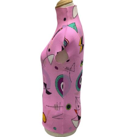 ISSEY MIYAKE イッセイミヤケ Me ミー ワッフルプリーツ カットソー  MI01FK353 ピンク