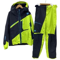 DESCENTE デサント メンズ スキーウェア SIZE 上 O 下 L  ネイビー Bランク