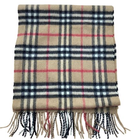 Burberrys バーバリーズ マフラー カシミヤ100% チェック ベージュ