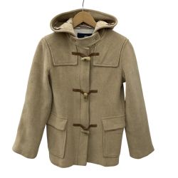 BURBERRY LONDON バーバリーロンドン レディース シュート丈 ダッフルコート SIZE 40 ベージュ Bランク