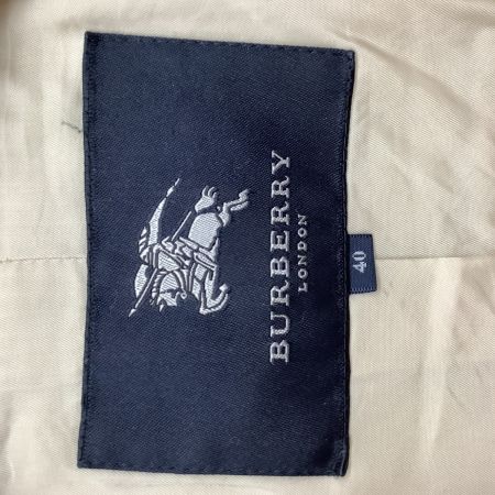 BURBERRY LONDON バーバリーロンドン レディース シュート丈 ダッフルコート SIZE 40 ベージュ