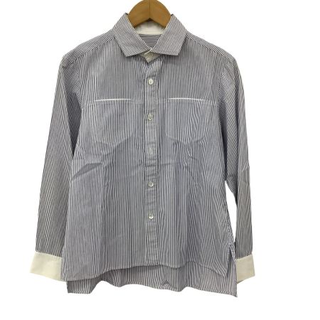Y's ワイズ メンズ シャツ ストライプ SIZE 2 ブルー