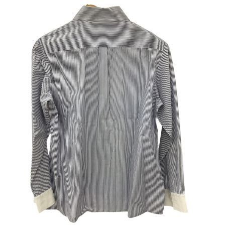 Y's ワイズ メンズ シャツ ストライプ SIZE 2 ブルー