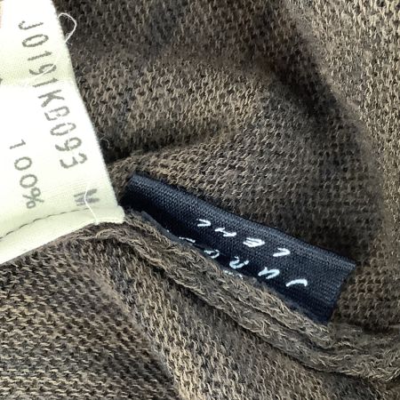 JURGEN LEHL ヨーガンレール レディース カットソー SIZE M ブラウン